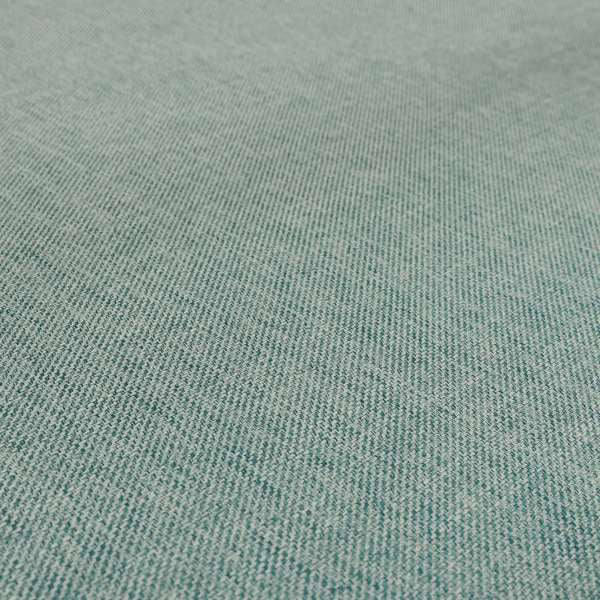 Lotus Pastel Tones Plain Chenille Furnishing Fabric In Blue Colour - Roman Blinds