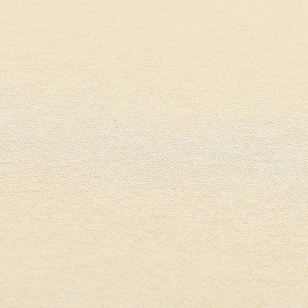 Luna Soft Textured Pastel Range Of Chenille Upholstery Fabric In Beige Colour - Made To Measure Curtains