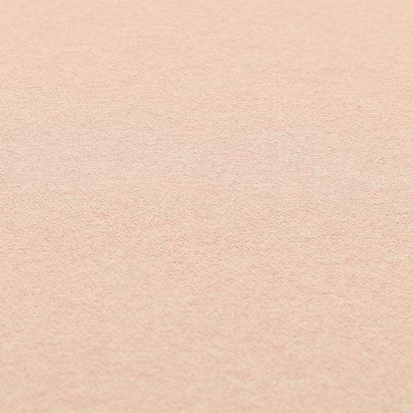 Luna Soft Textured Pastel Range Of Chenille Upholstery Fabric In Pink Colour - Roman Blinds