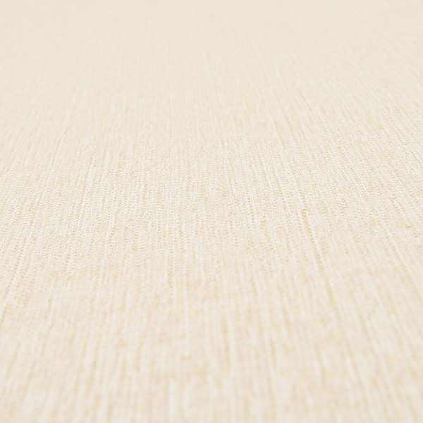 Mary Basket Weave Soft Chenille In Cream Colour Upholstery Fabric