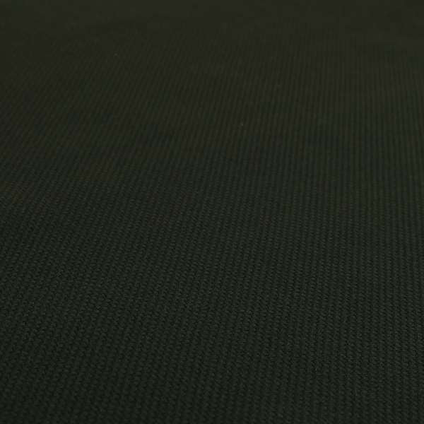 Nepal Basketweave Soft Velour Textured Upholstery Furnishing Fabric Black Colour - Handmade Cushions
