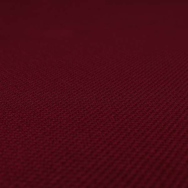 Patricia Soft Like Velvet Chenille Upholstery Fabric Red Colour - Handmade Cushions