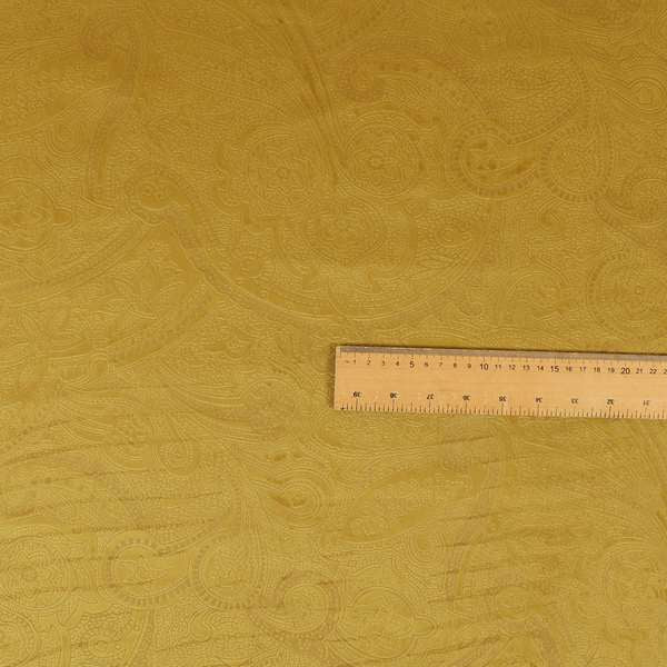 Phoenix Laser Cut Pattern Soft Velveteen Dusty Golden Velvet Material Upholstery Curtains Fabric - Handmade Cushions