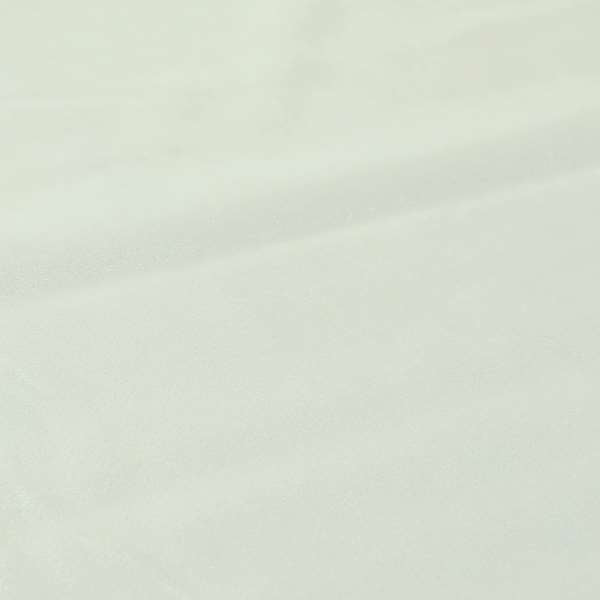 Savoy Lustrous Plain Velvet Upholstery Fabrics In White Colour - Made To Measure Curtains