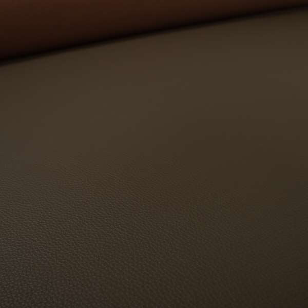 Slav Bonded Leather On Roll In Mocha Brown Colour