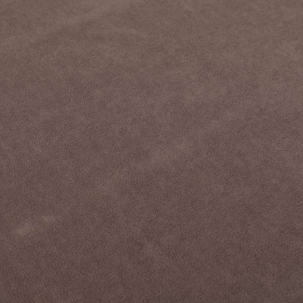 Suez Soft Moleskin Grain Textured Velvet Purple Upholstery Fabric