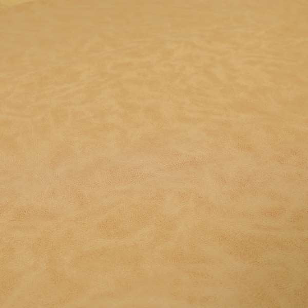Suffolk Vinyl Upholstery Material Slippery Wet Feel Melon Orange Colour Faux Leather