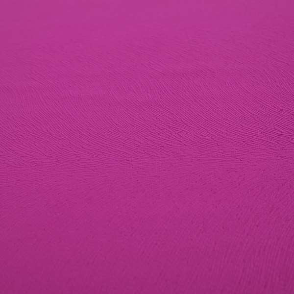 Tanisha Bright Pink Colour Soft Velvet Upholstery Fabric In Embossed Self Pattern Design - Handmade Cushions