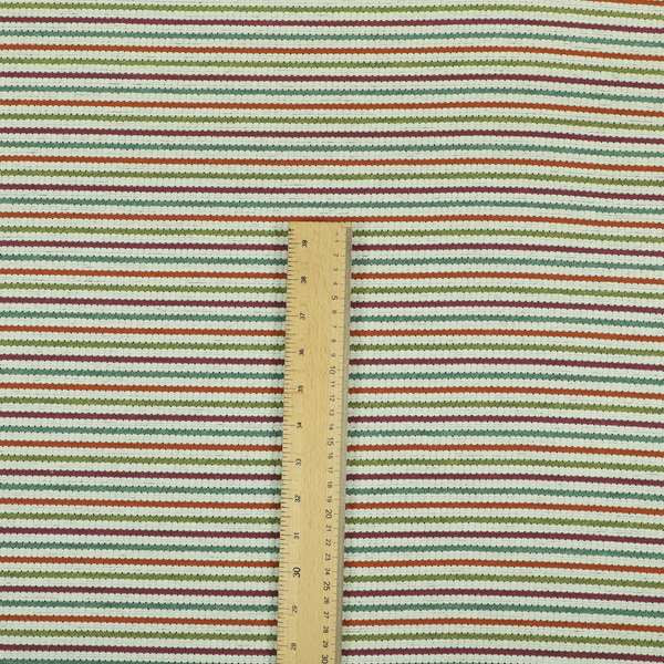 Turin Woven Chenille Textured Like Corduroy Upholstery Fabric In Multi Colour
