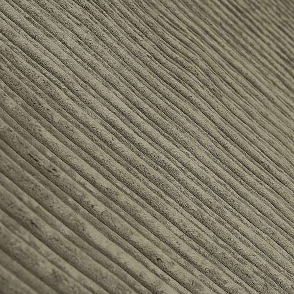 York High Low Corduroy Fabric In Slate Grey Colour - Made To Measure Curtains