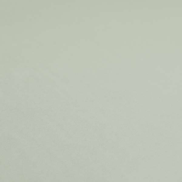 Zouk Plain Durable Velvet Brushed Cotton Effect Upholstery Fabric Cloud Silver Colour