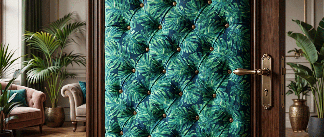 How To Upholster A Door: A Fabric Project With A Difference