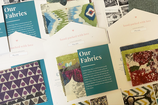 Fabric Sample Mail Order Service By Yorkshire Fabric Shop