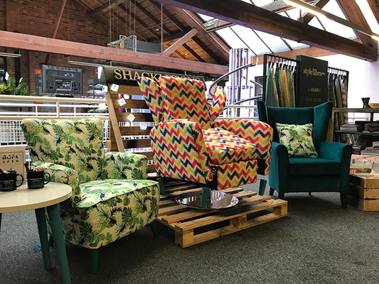 Home Specialist Furniture British Manufacturers Exhibition Fabric