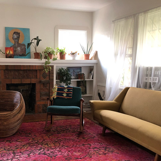 Abi Used The Kirkwall Fabric For Upholstering Her Sofa
