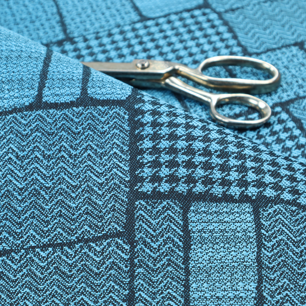 Electric Patchwork Upholstery Fabric 020126-19