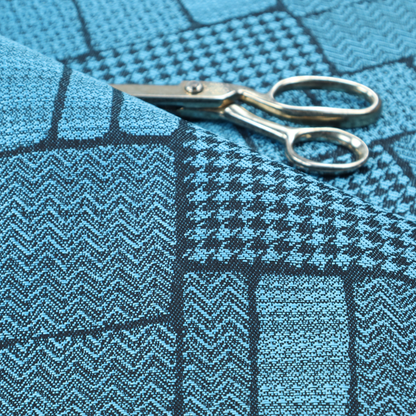 Electric Patchwork Upholstery Fabric 020126-19