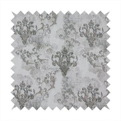 Mist & Marble Damask Upholstery Fabric 020126-20