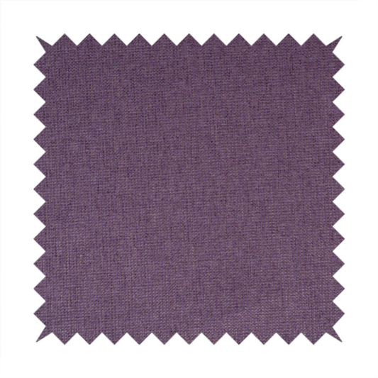 Basket Weave Textured Plain Material Purple Colour Furnishing Upholstery Fabrics 150623-20