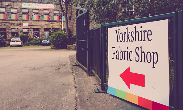 Yorkshire Fabric Shop Contact Us Page Image