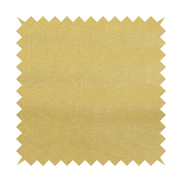 Grain Effect Vinyl Faux Leather Gold Colour Upholstery Leatherette Fabric 310122-06