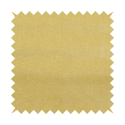 Grain Effect Vinyl Faux Leather Gold Colour Upholstery Leatherette Fabric 310122-06