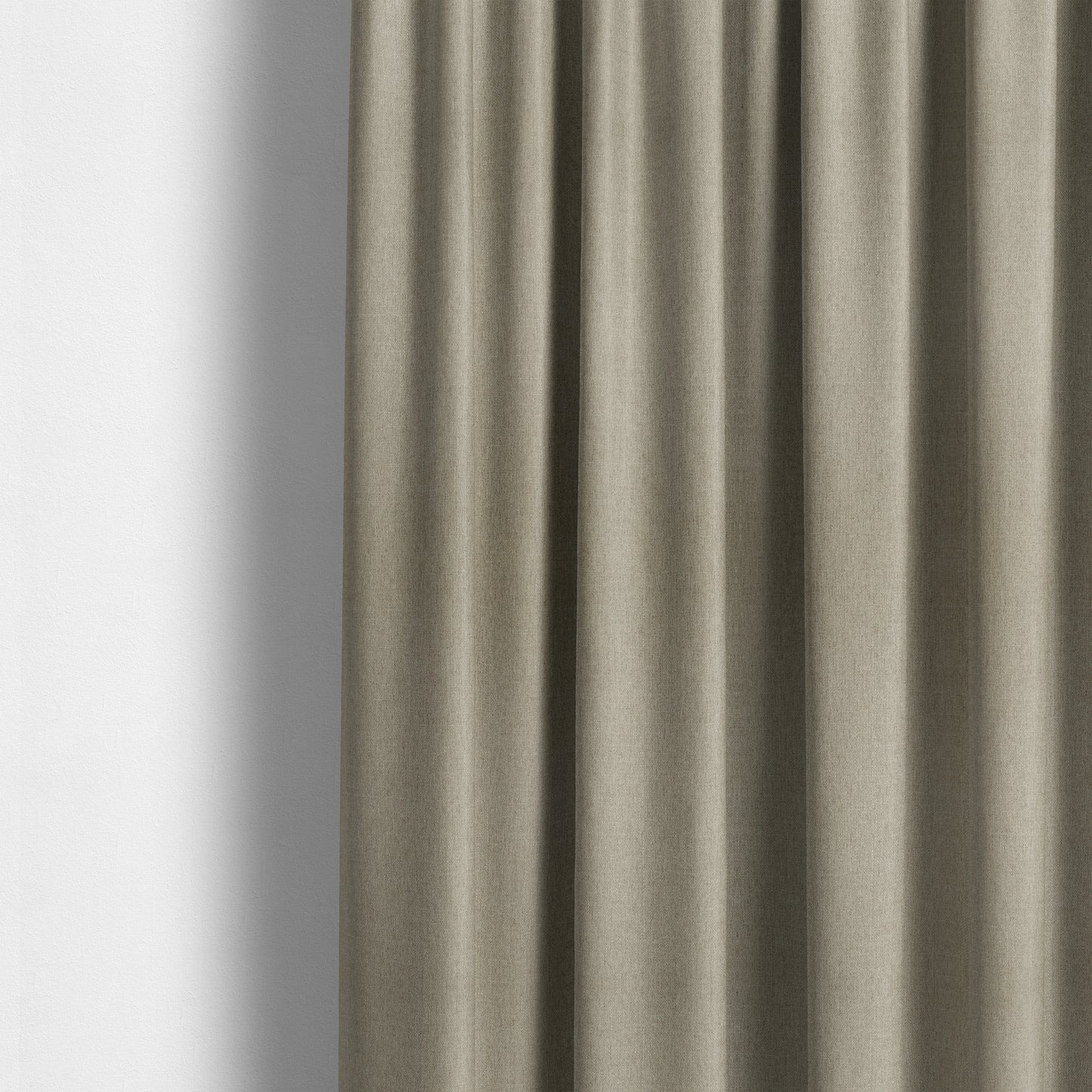 Abbotsford Super Soft Basket Weave Material Dual Purpose Upholstery Curtains Fabric In Beige - Made To Measure Curtains