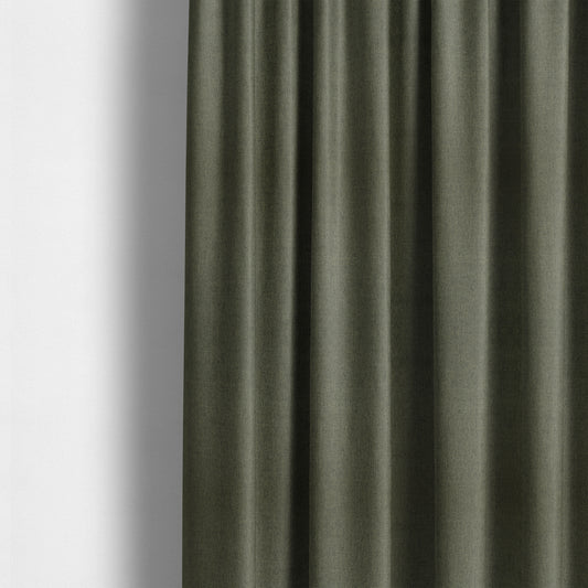 Abbotsford Super Soft Basket Weave Material Dual Purpose Upholstery Curtains Fabric In Green Grass - Made To Measure Curtains