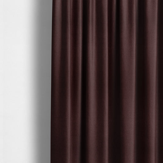 Abbotsford Super Soft Basket Weave Material Dual Purpose Upholstery Curtains Fabric In Red Burgundy - Made To Measure Curtains