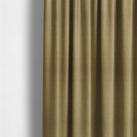 Abbotsford Super Soft Basket Weave Material Dual Purpose Upholstery Curtains Fabric In Yellow - Made To Measure Curtains