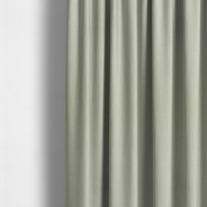 Aldwych Herringbone Soft Wool Textured Chenille Material Cream Furnishing Fabric - Made To Measure Curtains