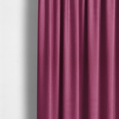 Aldwych Herringbone Soft Wool Textured Chenille Material Pink Furnishing Fabric - Made To Measure Curtains