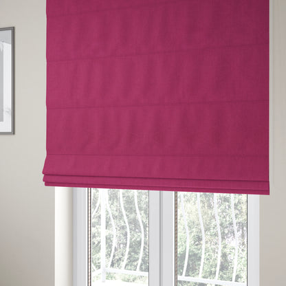 Aldwych Herringbone Soft Wool Textured Chenille Material Pink Furnishing Fabric - Roman Blinds