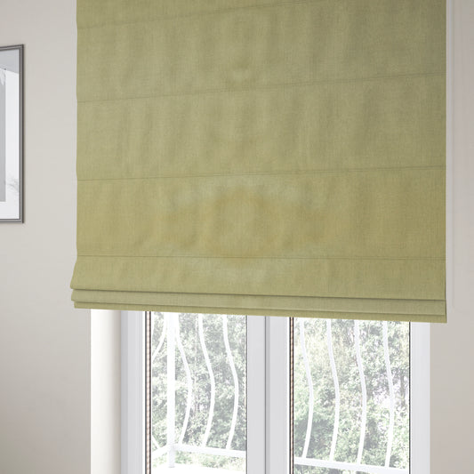 Aldwych Herringbone Soft Wool Textured Chenille Material Beige Furnishing Fabric - Roman Blinds