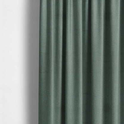 Aldwych Herringbone Soft Wool Textured Chenille Material Silver Grey Furnishing Fabric - Made To Measure Curtains