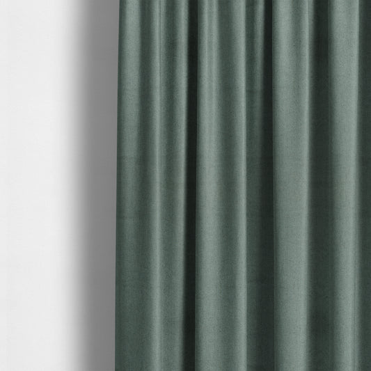 Aldwych Herringbone Soft Wool Textured Chenille Material Silver Grey Furnishing Fabric - Made To Measure Curtains