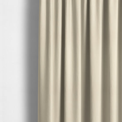 Austin Low Velour Chenille Velvet Soft Upholstery Fabric Cream Colour - Made To Measure Curtains