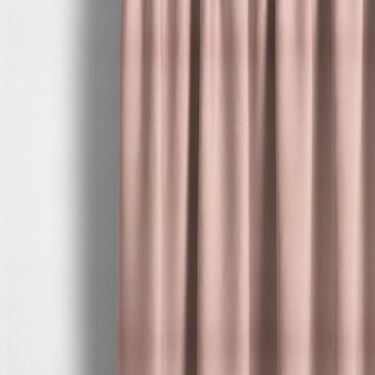 Austin Low Velour Chenille Velvet Soft Upholstery Fabric Pink Colour - Made To Measure Curtains