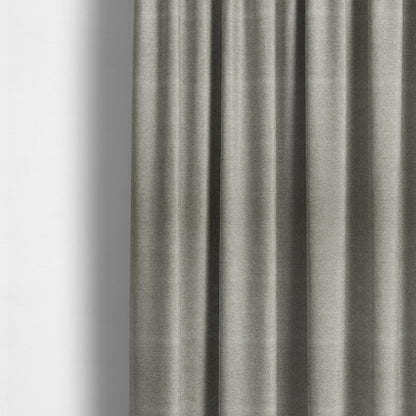 Bahamas Textured Chenille Upholstery Furnishing Fabric In Beige - Made To Measure Curtains