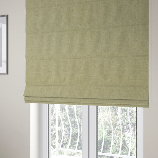 Beaumont Textured Hard Wearing Basket Weave Material Beige Coloured Furnishing Upholstery Fabric - Roman Blinds