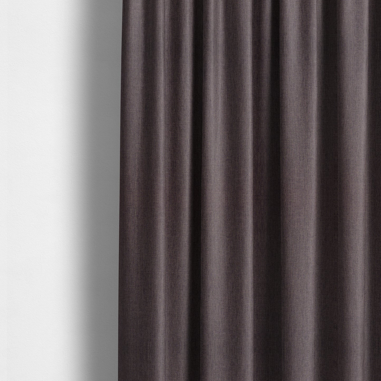 Beaumont Textured Hard Wearing Basket Weave Material Purple Coloured Furnishing Upholstery Fabric - Made To Measure Curtains