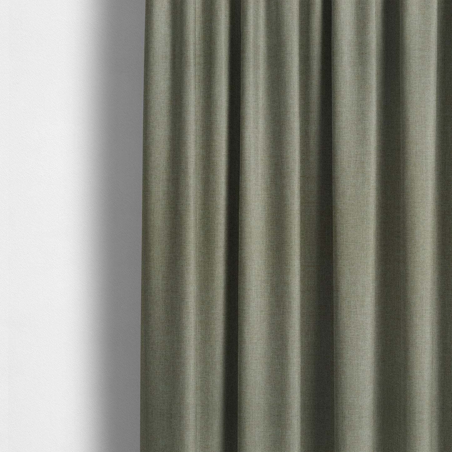 Beaumont Textured Hard Wearing Basket Weave Material Silver Coloured Furnishing Upholstery Fabric - Made To Measure Curtains