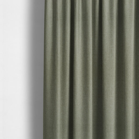 Beaumont Textured Hard Wearing Basket Weave Material Silver Coloured Furnishing Upholstery Fabric - Made To Measure Curtains