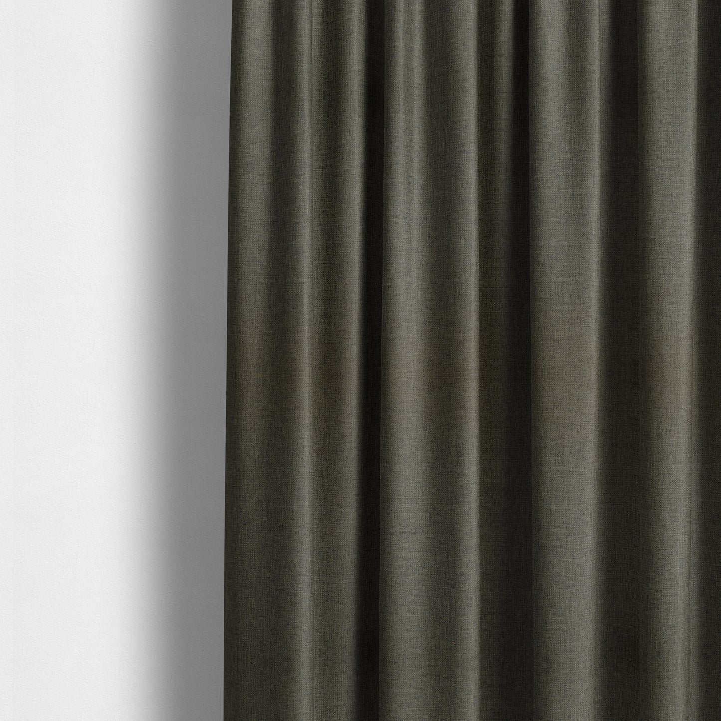 Beaumont Textured Hard Wearing Basket Weave Material Bistre Brown Coloured Furnishing Upholstery Fabric - Made To Measure Curtains