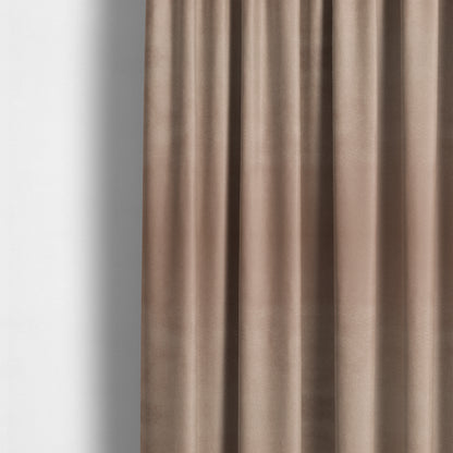 Bellevue Brushed Chenille Flat Weave Plain Upholstery Fabric In Pink - Made To Measure Curtains