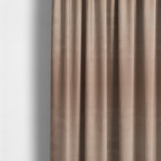 Bellevue Brushed Chenille Flat Weave Plain Upholstery Fabric In Pink - Made To Measure Curtains