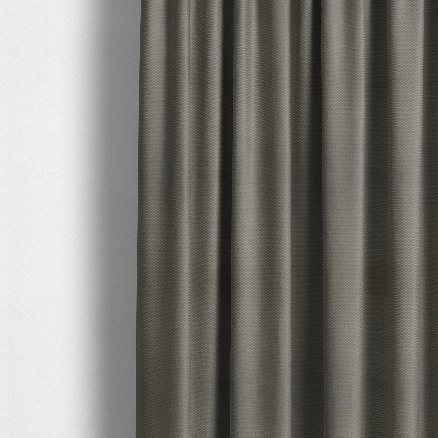 Bhopal Soft Textured Silver Coloured Plain Velour Pile Upholstery Fabric - Made To Measure Curtains