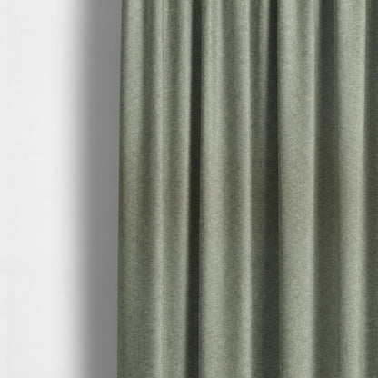 Boho Quilted Effect Soft Textured Chenille Upholstery Fabric Silver Colour - Made To Measure Curtains