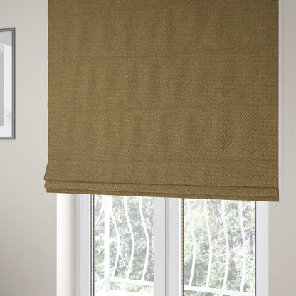 Poppy Soothing Velour Velvet Upholstery Furnishing Brown Fabric CTR-1032 - Roman Blinds