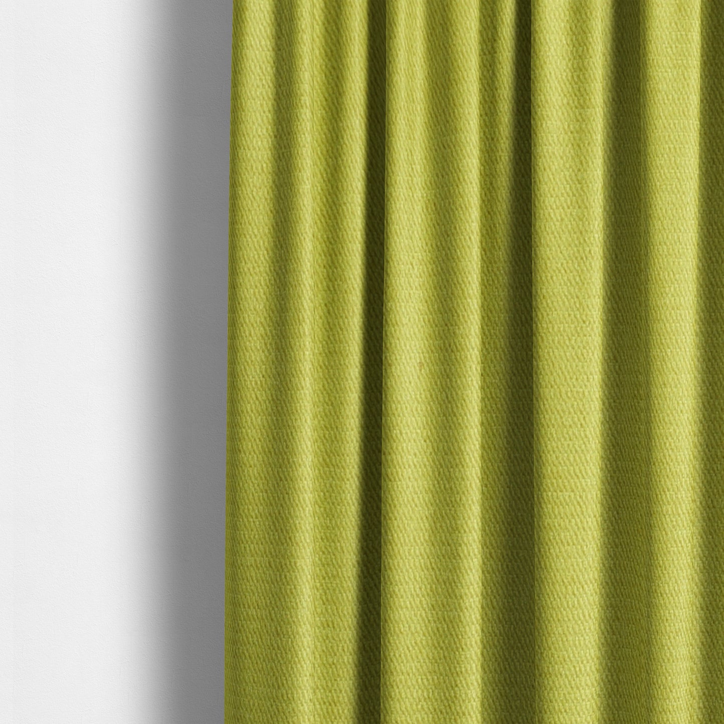 Poppy Soothing Velour Velvet Upholstery Furnishing Yellow Fabric CTR-1033 - Made To Measure Curtains